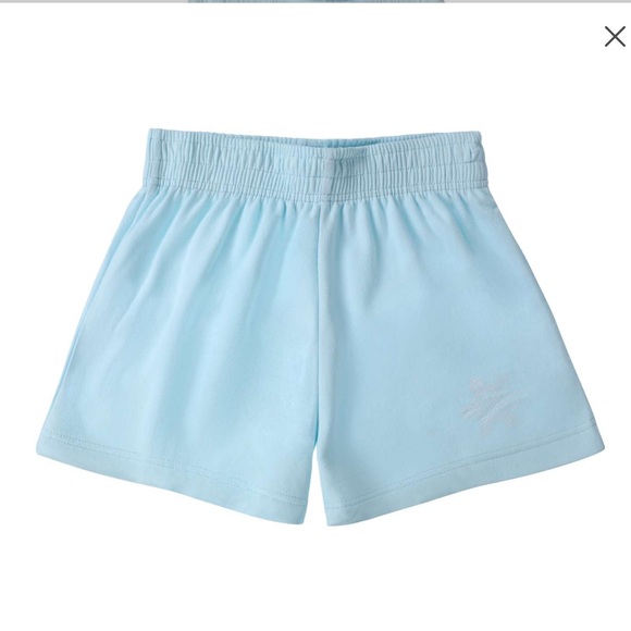 Ice Blue Snowflake Sweat Shorts | Size XL - Picture 2 of 9